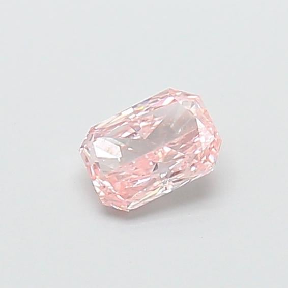 0.36 Ct. Fancy Intense  Pink Radiant Lab Grown Diamond