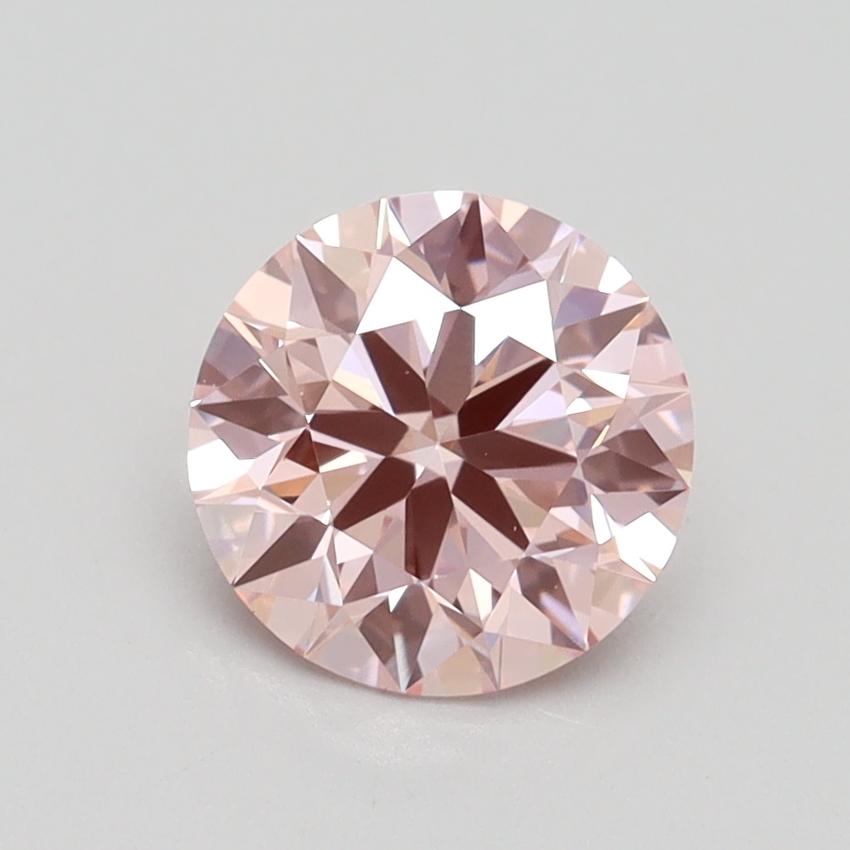 1.32 Ct. Fancy Intense Pink Round Lab Grown Diamond