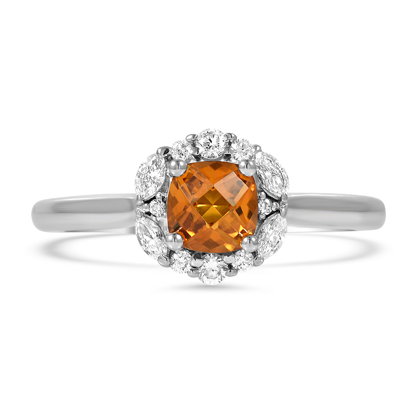 Modern Reproduction Citrine Vintage Ring