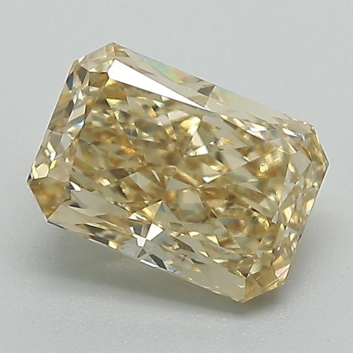 1.60 Ct. Fancy Vivid Yellow Radiant Lab Grown Diamond