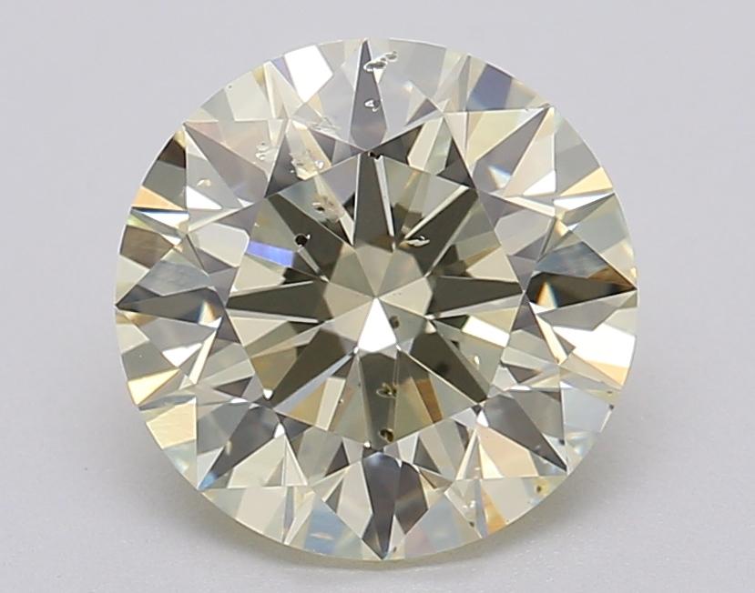 2.00 Ct. Fancy Light Yellow Round Lab Grown Diamond