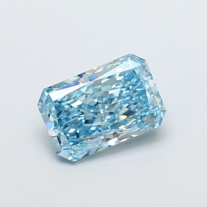 2.05 Ct. Fancy Vivid  Blue Radiant Lab Grown Diamond