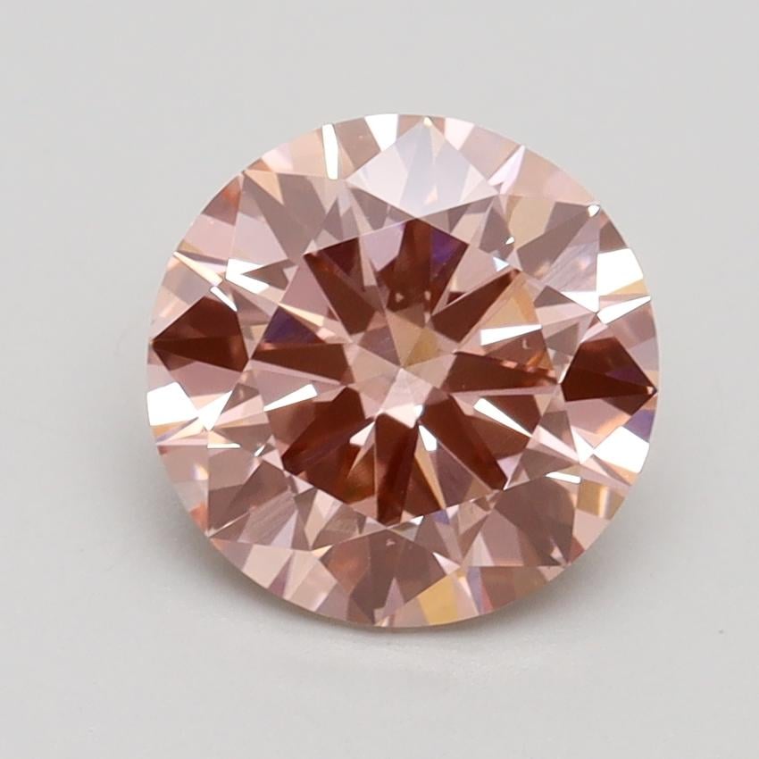 1.80 Ct. Fancy Intense Pink Round Lab Grown Diamond