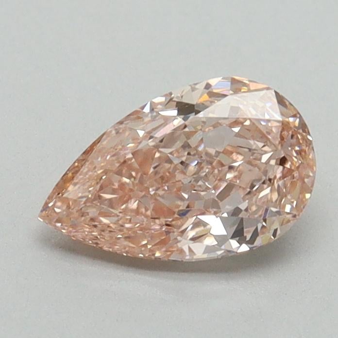 0.78 Ct. Fancy Intense Pink Pear Lab Grown Diamond