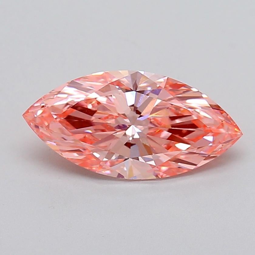 2.05 Ct. Fancy Vivid  Pink Marquise Lab Grown Diamond