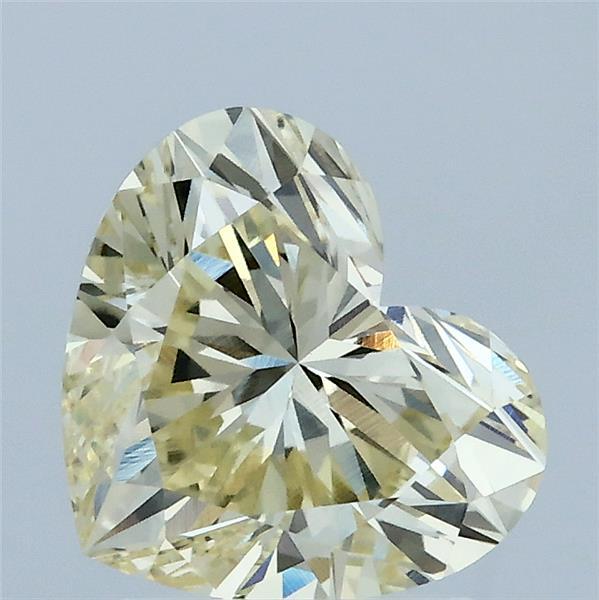 2.01 Ct. Fancy Yellow Heart Lab Grown Diamond