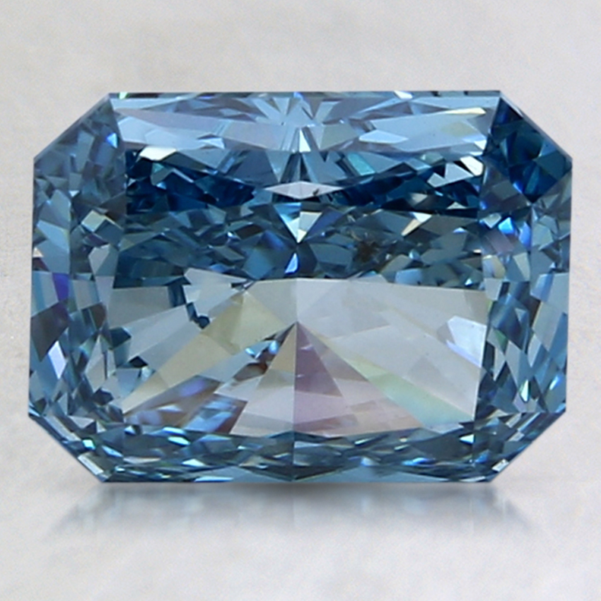 3.01 Ct. Fancy Intense Blue Radiant Lab Grown Diamond