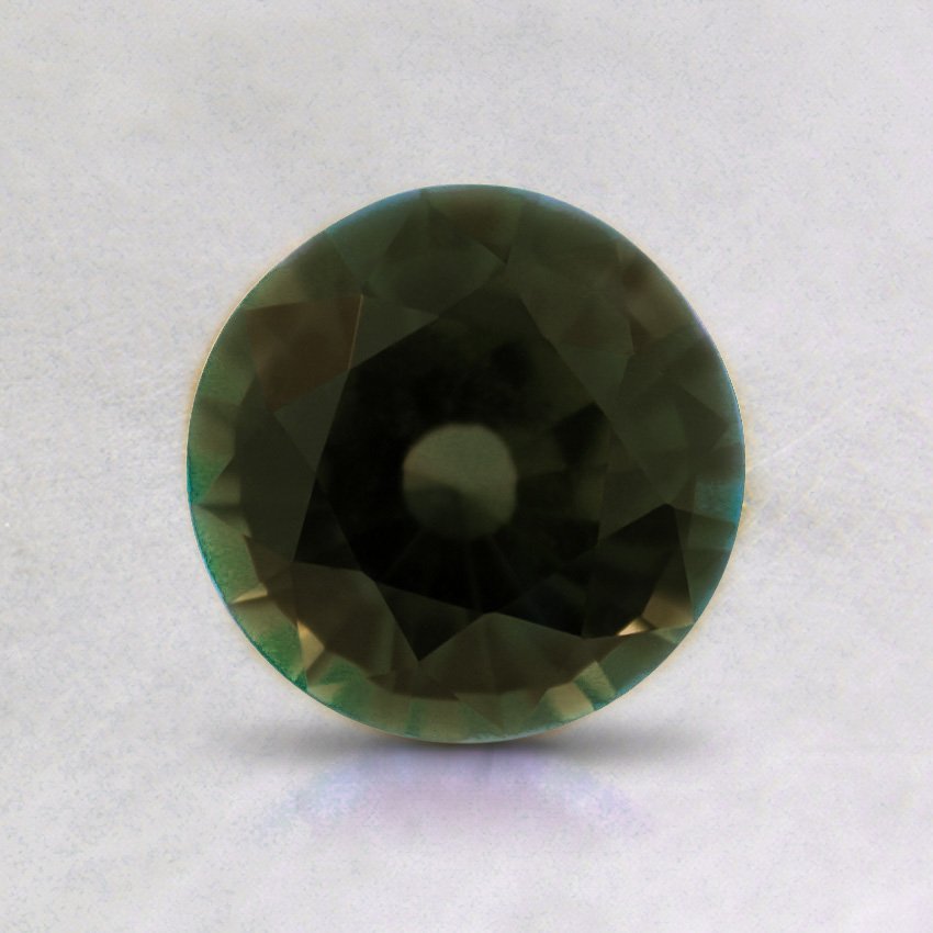 6mm Green Round Sapphire
