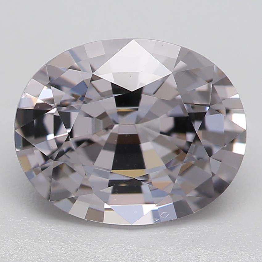8.9x7.2mm Premium Gray Oval Spinel
