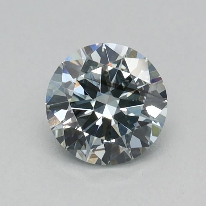 0.30 Ct. Fancy Intense Green Round Lab Grown Diamond