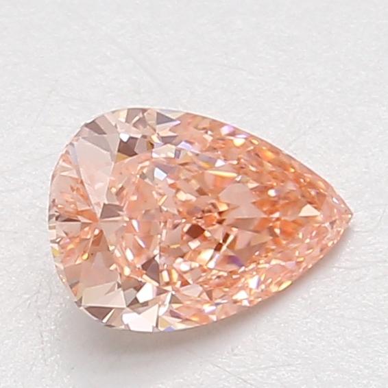 1.09 Ct. Fancy Vivid Pink Pear Lab Grown Diamond