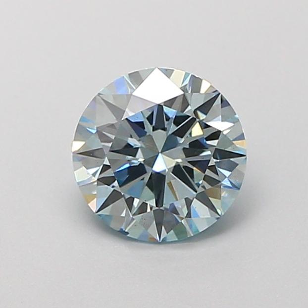 1.20 Ct. Fancy Intense  Blue Round Lab Grown Diamond