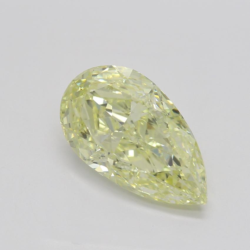 2.02 Ct. Fancy Yellow Pear Diamond