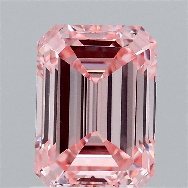 1.50 Ct. Fancy Intense Pink Emerald Lab Grown Diamond