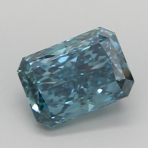 2.03 Ct. Fancy Vivid  Blue Radiant Lab Grown Diamond