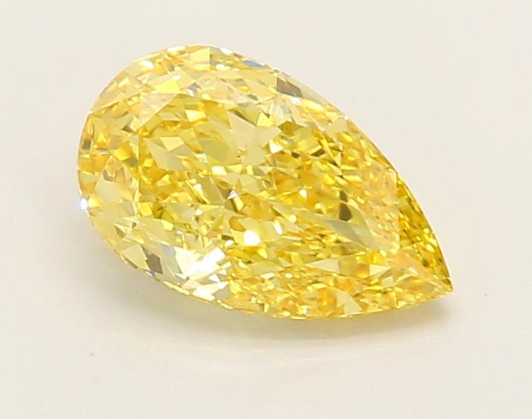 1.21 Ct. Fancy Vivid Pink Pear Lab Grown Diamond