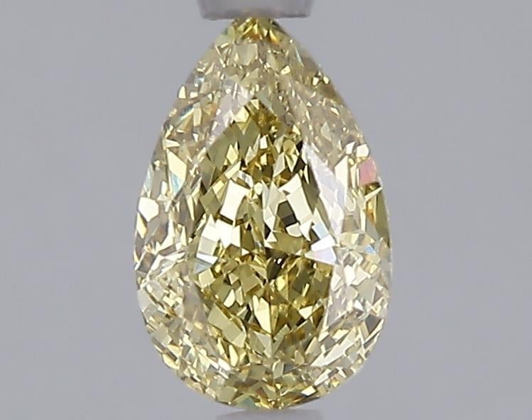 1.04 Ct. Fancy Intense  Yellow Pear Lab Grown Diamond
