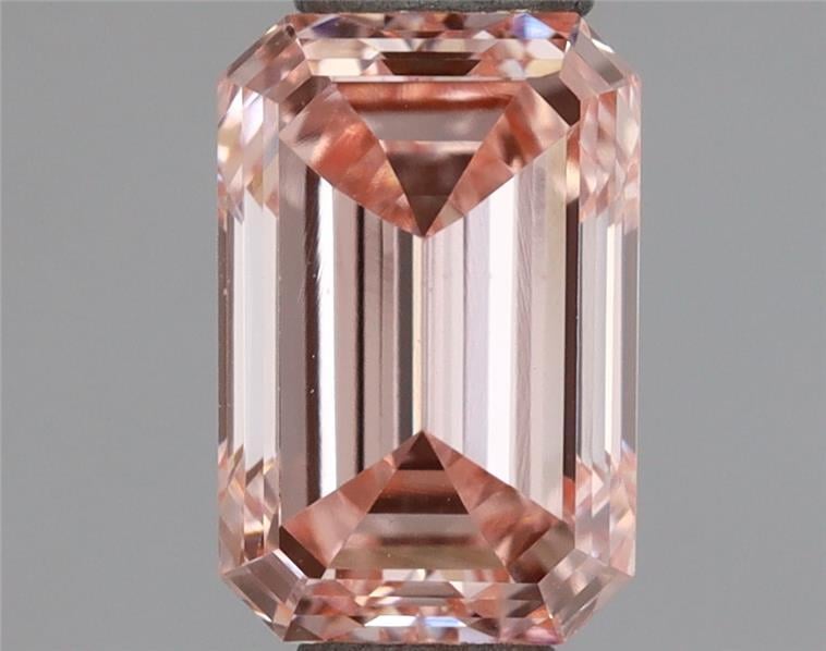 0.83 Ct. Fancy Intense Pink Emerald Lab Grown Diamond