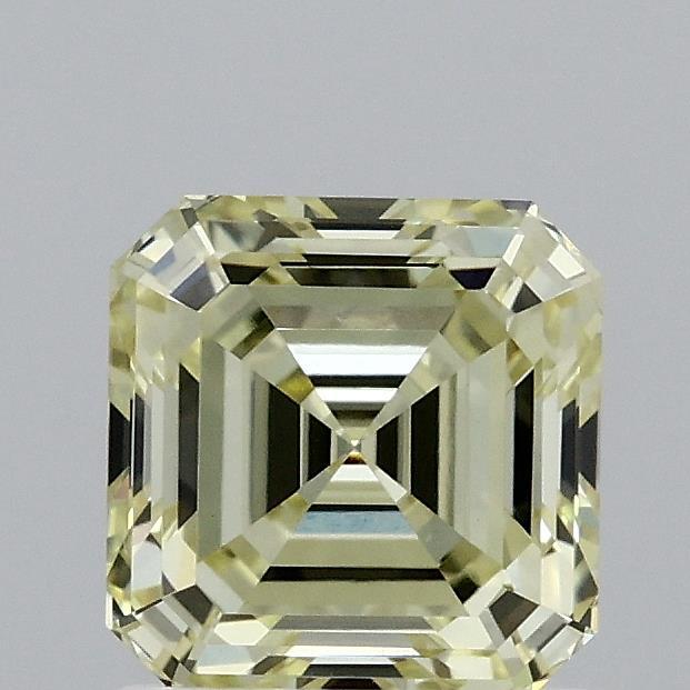 1.34 Ct. Fancy Intense Yellow Asscher Lab Grown Diamond