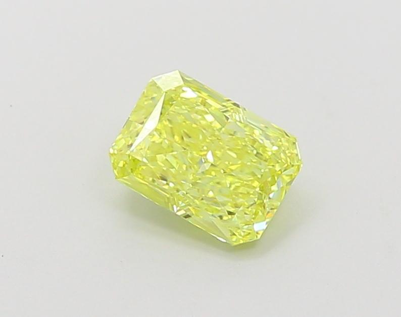 1.01 Ct. Fancy Vivid Yellow Radiant Lab Grown Diamond