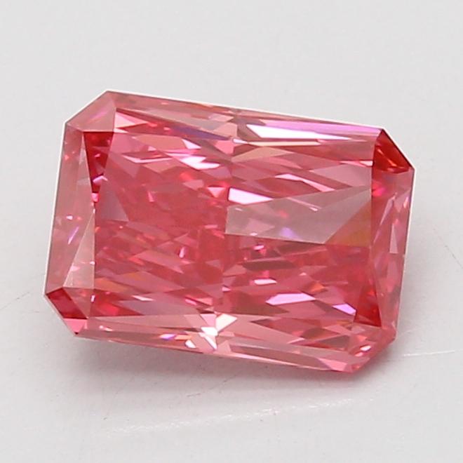 2.02 Ct. Fancy Vivid Pink Radiant Lab Grown Diamond