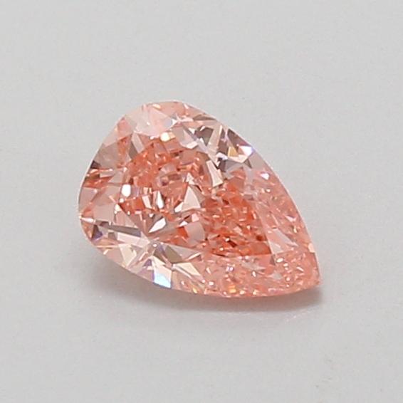 0.52 Ct. Fancy Vivid Pink Pear Lab Grown Diamond