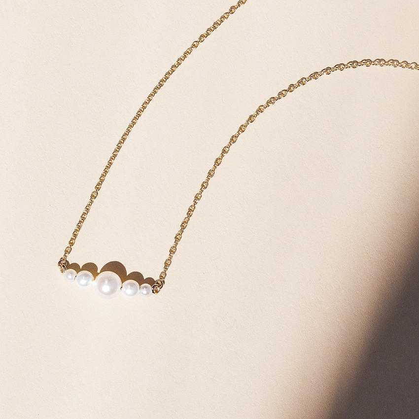 Graduated Pearl Necklace | Valerie | Brilliant Earth