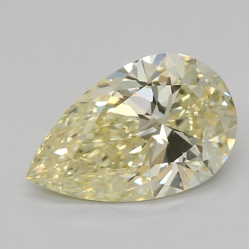 1.05 Ct. Fancy Yellow Pear Lab Grown Diamond