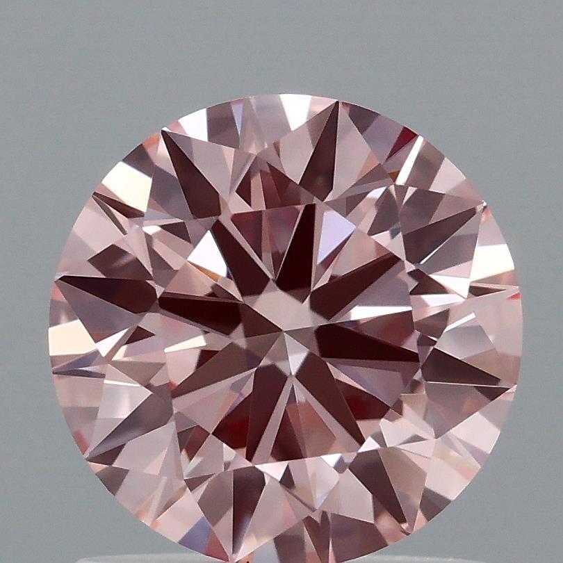 1.11 Ct. Fancy Intense Pink Round Lab Grown Diamond
