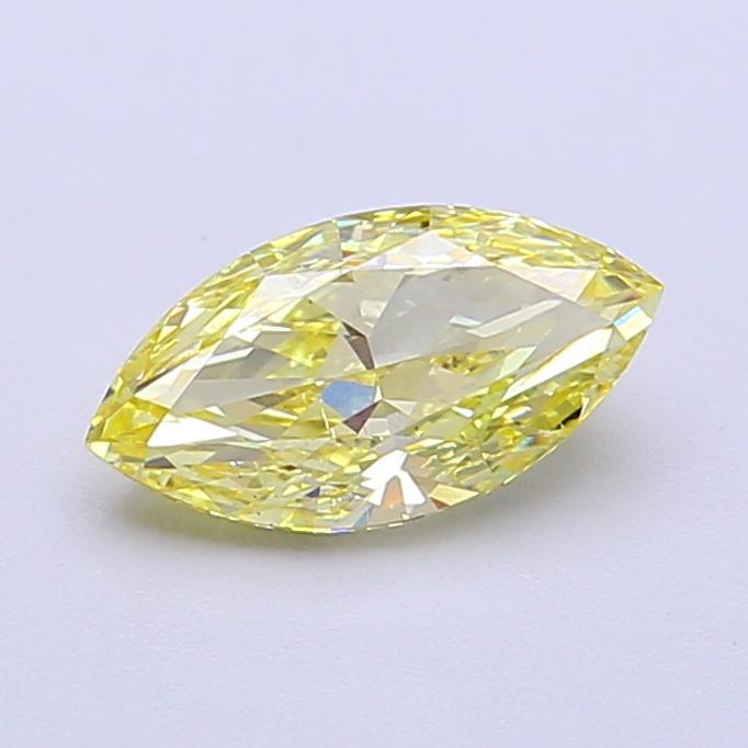 1.01 Ct. Fancy Intense Yellow Marquise Lab Grown Diamond
