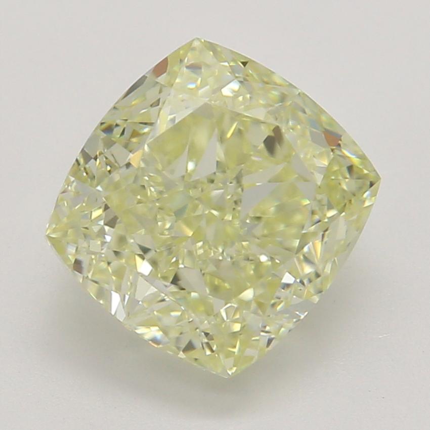 1.51 Ct. Fancy Light Yellow Cushion Diamond