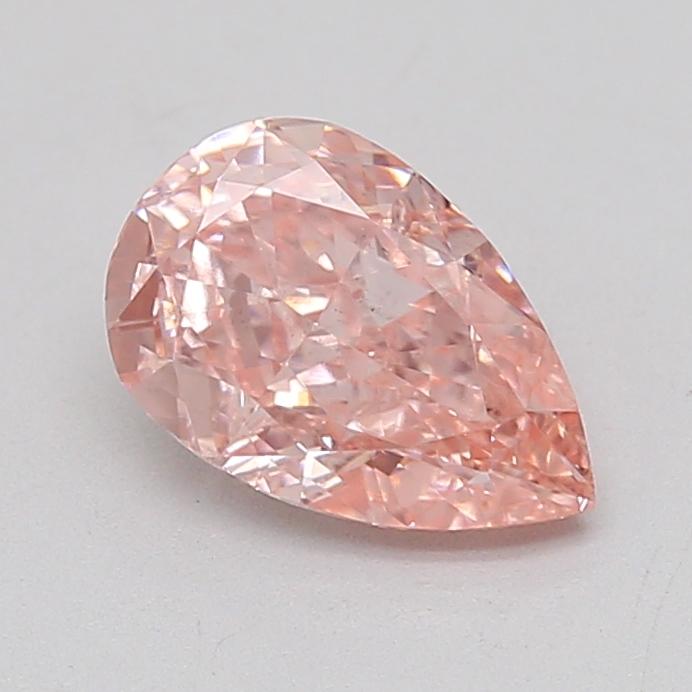 1.01 Ct. Fancy Intense  Pink Pear Lab Grown Diamond