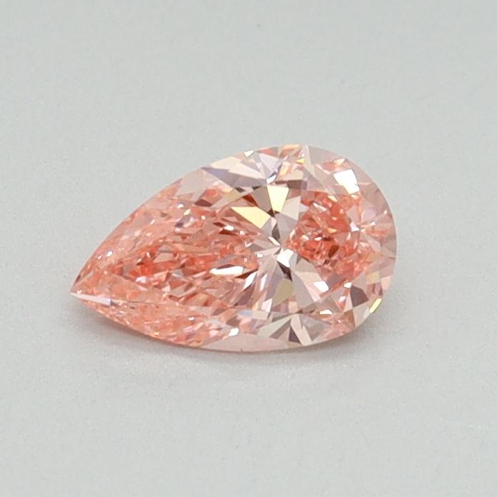 0.35 Ct. Fancy Vivid Pink Pear Lab Grown Diamond