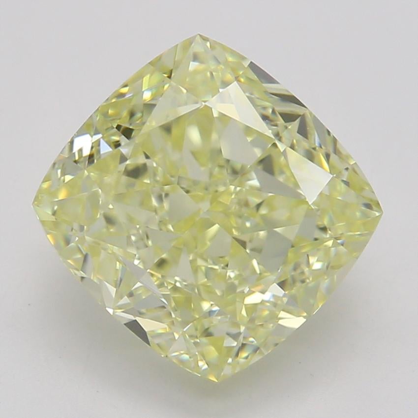 2.50 Ct. Fancy Yellow Cushion Diamond
