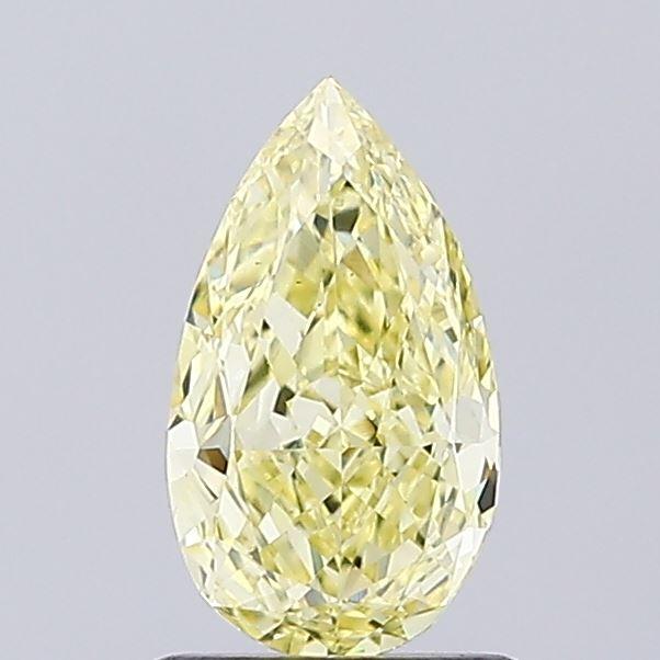 1.01 Ct. Fancy Intense  Yellow Pear Lab Grown Diamond