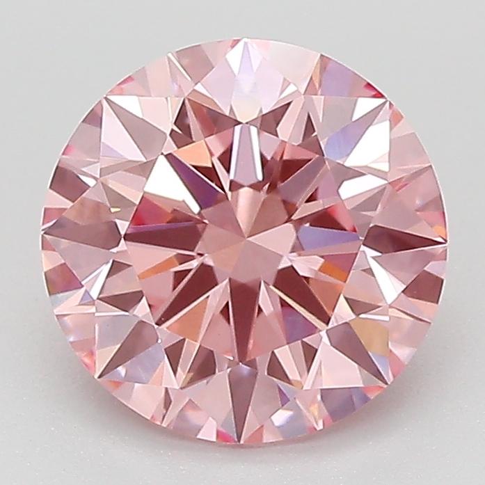 2.04 Ct. Fancy Pink Round Lab Grown Diamond