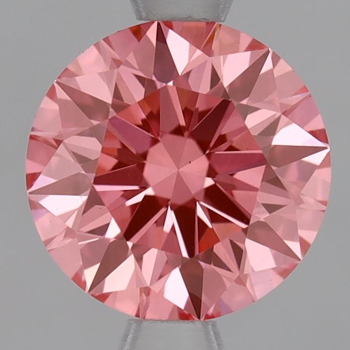 1.04 Ct. Fancy Vivid Pink Round Lab Grown Diamond