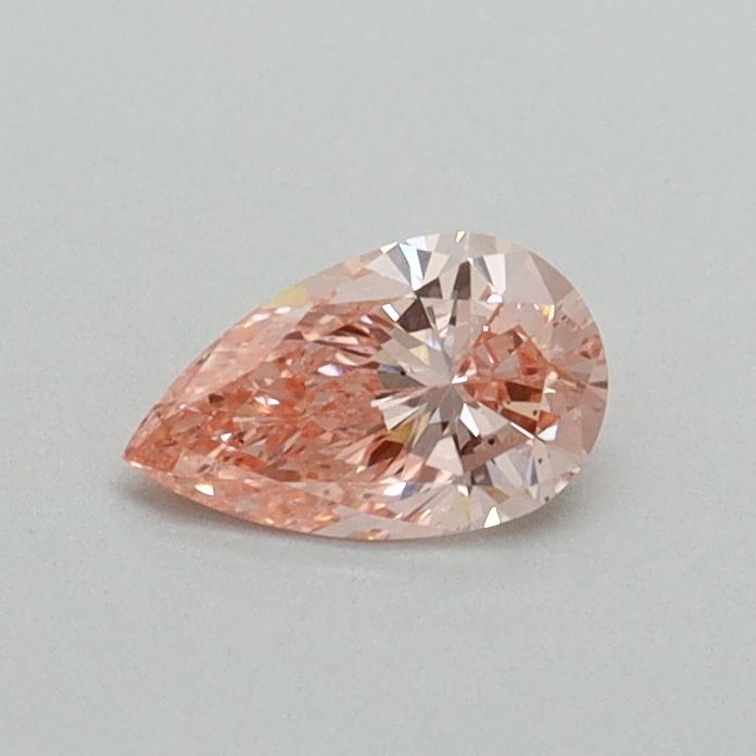 0.30 Ct. Fancy Vivid Pink Pear Lab Grown Diamond