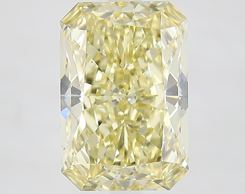 4.07 Ct. Fancy Intense Yellow Radiant Lab Grown Diamond