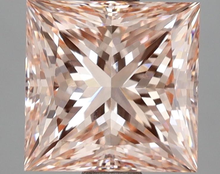 2.53 Ct. Fancy Intense Pink Princess Lab Grown Diamond