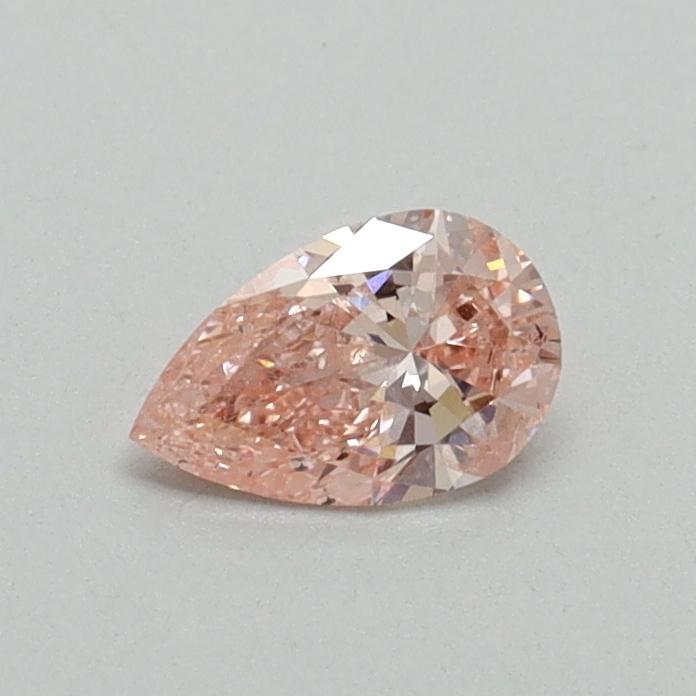 0.30 Ct. Fancy Vivid Pink Pear Lab Grown Diamond