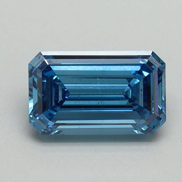 1.03 Ct. Fancy Vivid Blue Emerald Lab Grown Diamond