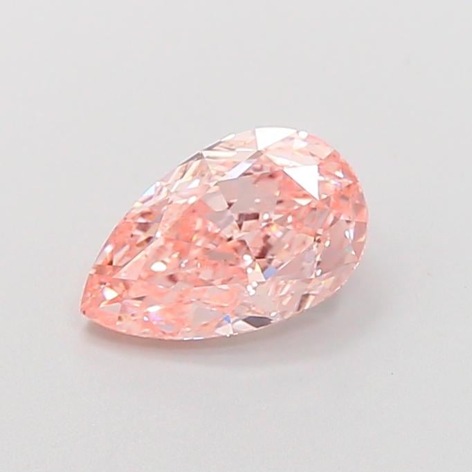 1.42 Ct. Fancy Intense Pink Pear Lab Grown Diamond