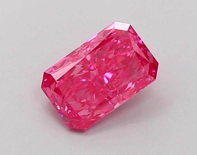 1.05 Ct. Fancy Vivid  Pink Radiant Lab Grown Diamond