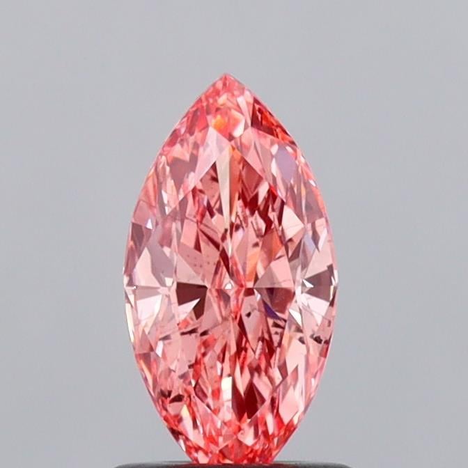 1.01 Ct. Fancy Vivid  Pink Marquise Lab Grown Diamond