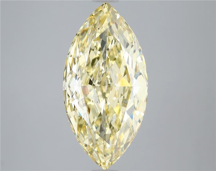 3.99 Ct. Fancy Intense Yellow Marquise Lab Grown Diamond