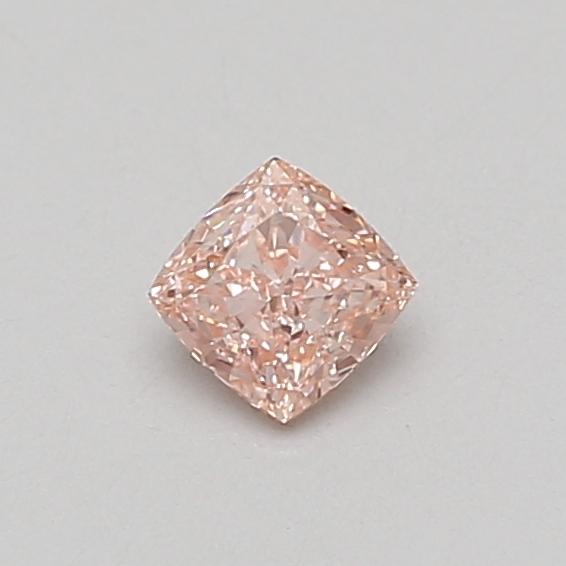 0.35 Ct. Fancy Intense Pink Cushion Lab Grown Diamond