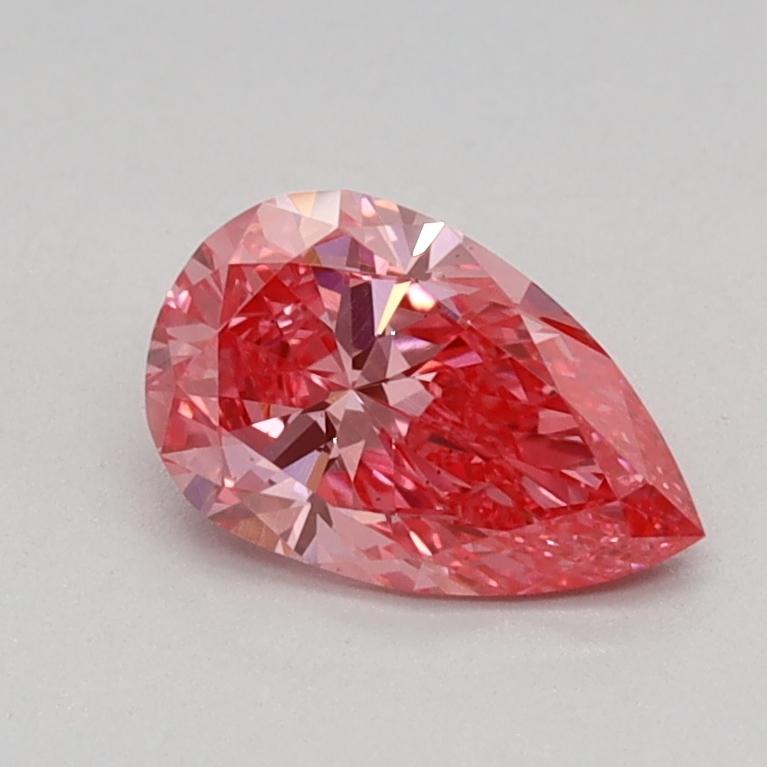 0.50 Ct. Fancy Vivid Pink Pear Lab Grown Diamond