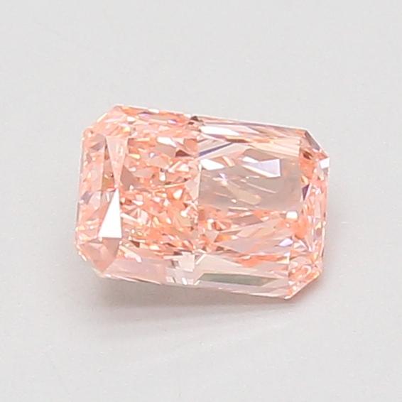 0.70 Ct. Fancy Vivid Pink Radiant Lab Grown Diamond