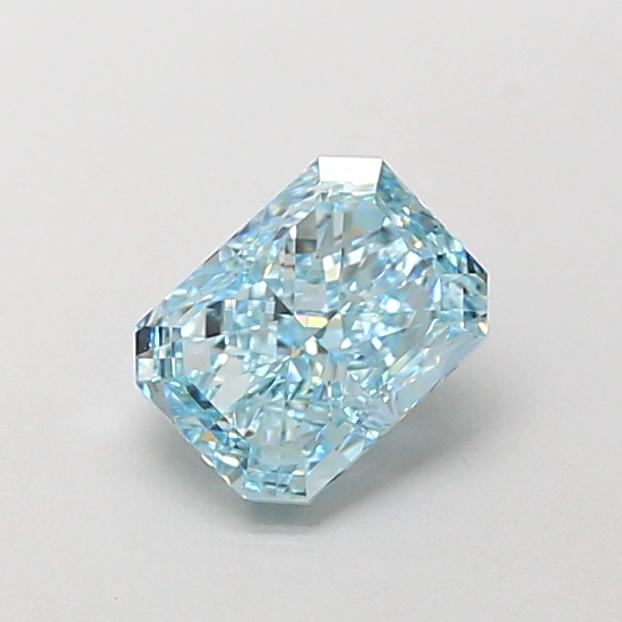 1.04 Ct. Fancy Vivid Blue Radiant Lab Grown Diamond